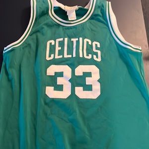 Used Hardwood classic kids jersey Large Larry Bird Boston Celtics #33